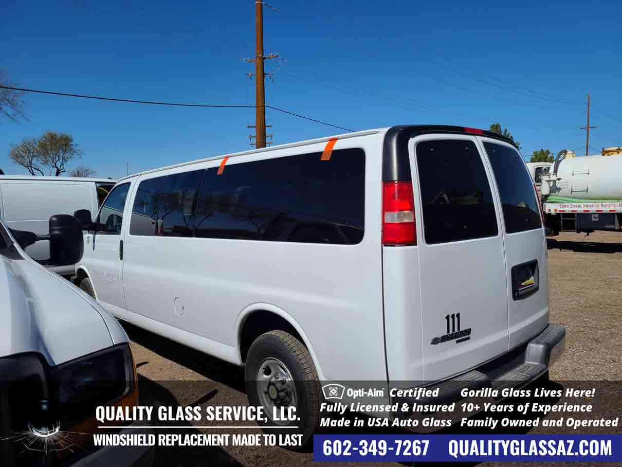 Side Glass Replacement for Van