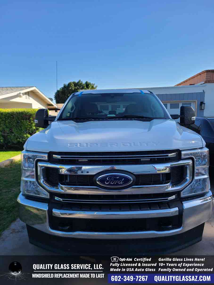 Windshield Replacement Ford Super Duty Truck