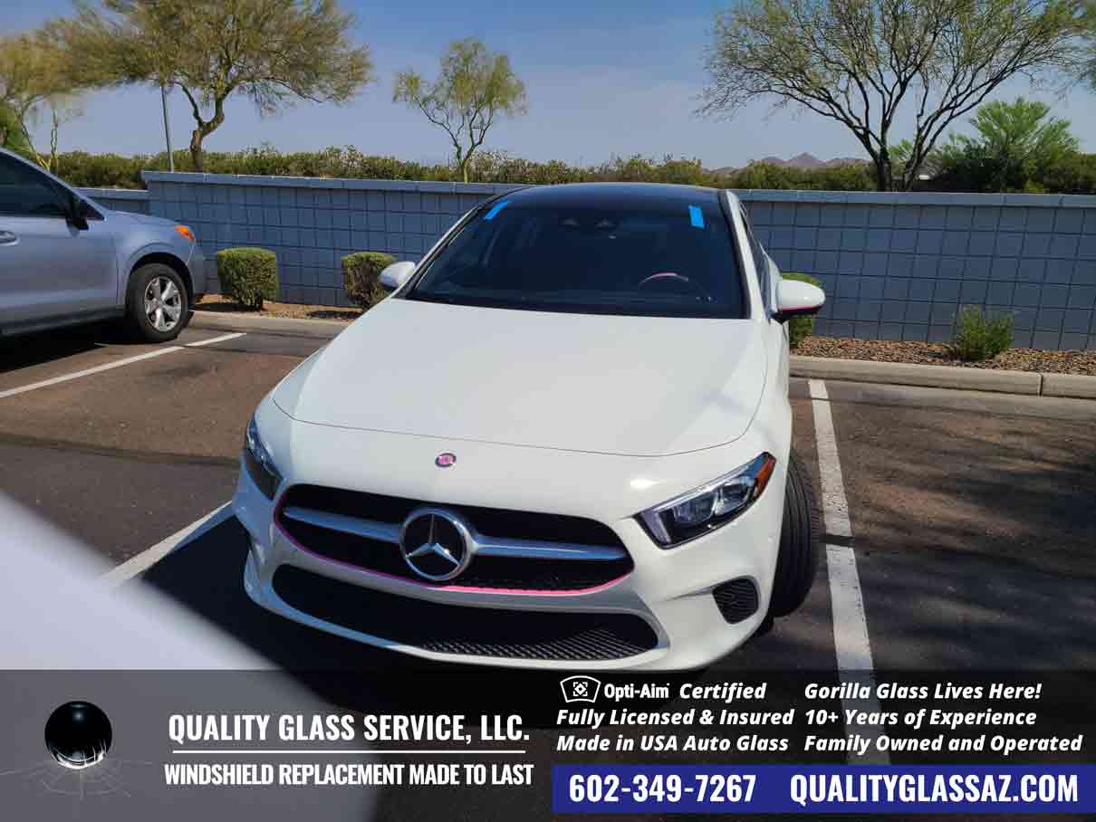 Mercedes Benz SUV Windshield Replacement