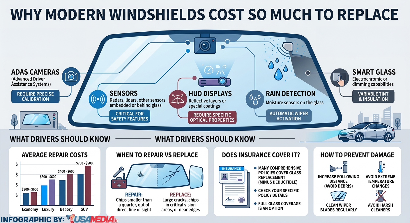 Why Windshield Replacement Costs More in Mesa Arizona